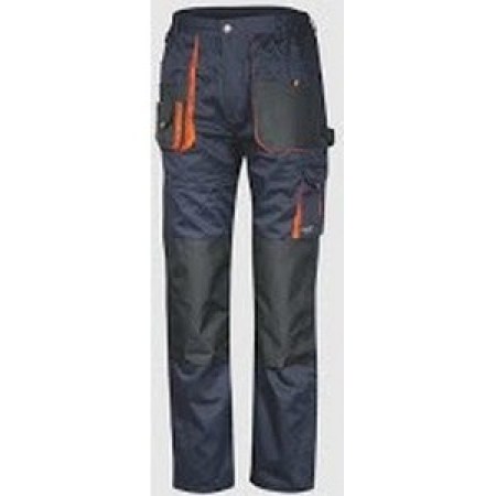 Παντελόνι εργασίας KA-546 Σκούρο μπλε/Πορτοκαλί/Μαύρο